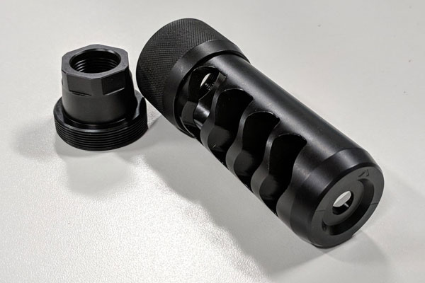 Sidewinder Magnum Self Timing Muzzle Brake by Area 419