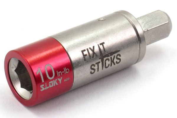 Fix It Sticks 10 Inch lbs Torque Limiter Red Small FISTL10 