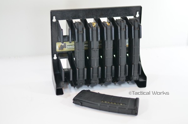 Details about   MagStorage Solutions Magazine Holder 6 Wall Hanging 2.23/5.56 