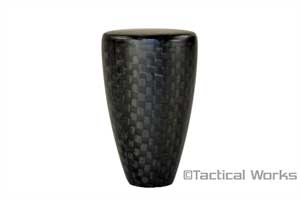 Carbon Fiber Oversized Bolt Knob