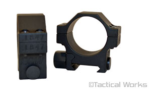 EGW HD Tactical Scope Rings 30MM 1.275"