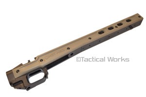 HS3 Remington 700 Short Action Chassis FDE by MDT