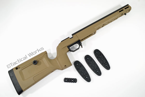 Remington 700 Short Action Bravo Chassis FDE by KRG   