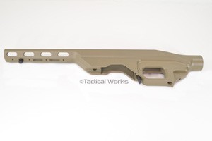 LSS Remington 700 Short Action Chassis FDE by MDT 