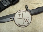 Tactical Works PVC patch - Tan