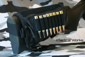 Tactical Operations Ammo Cheek Pad Black