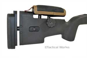 Mini Stock Pad for Choate Tactical Coyote