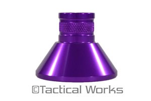 Reloading Powder Funnel .244/6mm Cal - Purple