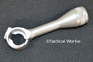 Savage Tactical Stainless Steel Knurled Bolt Handle Left Hand