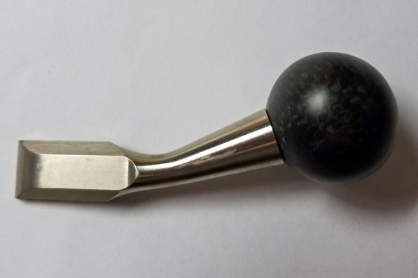 Carbon Fiber 1" Round Bolt Knob