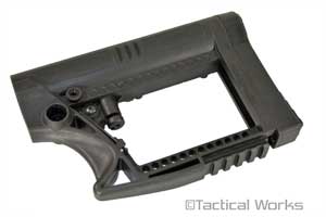 The MBA-4 Carbine AR stock by Luth-AR  