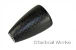 Carbon Fiber Oversized Bolt Knob