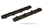 Picatinny Side Rails for HS3 by MDT - 2 pack