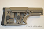 "MBA" Modular Buttstock Assembly AR stock FDE by Luth-AR  