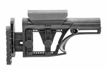 "MBA" Modular Buttstock Assembly AR stock with 3-Axis Butt Plate by Luth-AR 