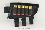 Tactical Operations Ammo Cheek Pad Shotgun Loops in Black 