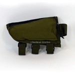 Tactical Operations Ammo Cheek Pad NO LOOPS in OD Green Left Hand